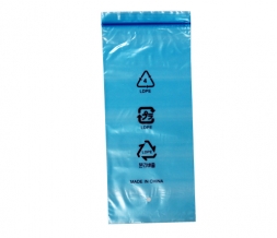 Self-sealing bag printing