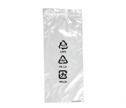 Self-sealing bag printing